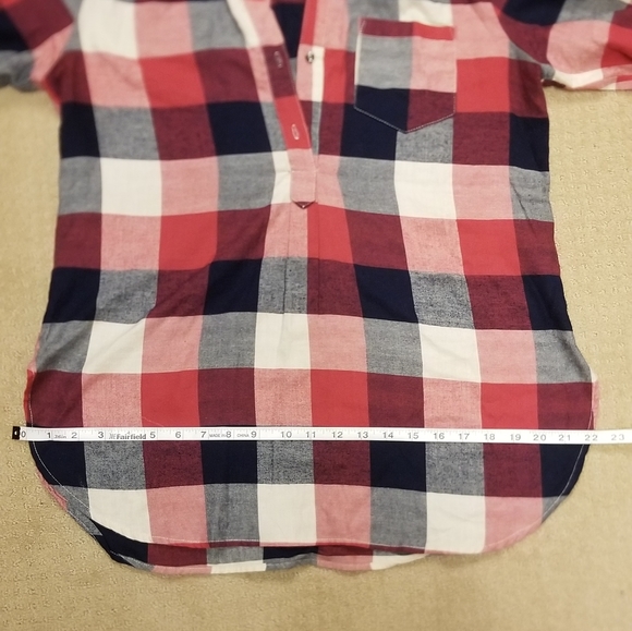 ModCloth Fun2Fun Plaid Flannel Tunic - Picture 7 of 11